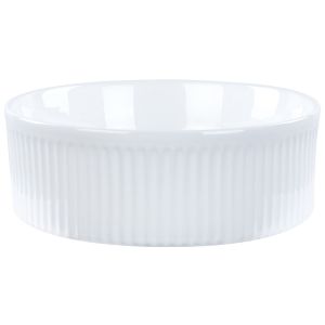 Lavabo sobre encimera de cerámica blanca ⌀ 37 cm geldo