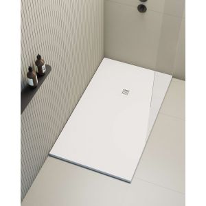 Base de duche poaLGi 80x150 cm branco - série hos's