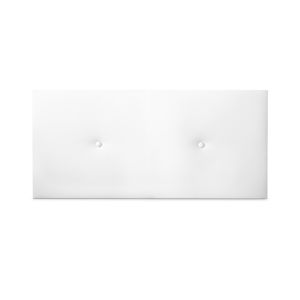 Firenze cabeceira estofada , 130x3, branco, cama 120 cm