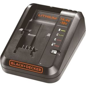 Carregador de bateria black+decker bdc1a-qw para baterias de lítio de 14,4