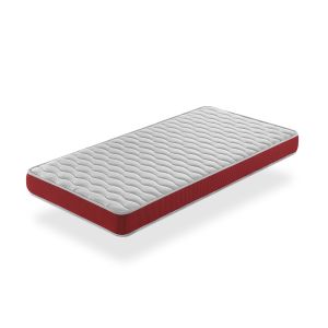 Colchão de espuma 90x200 velvet, altura 14 cm