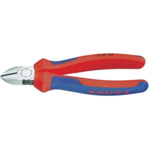 Alicate de corte oblíquo knipex 180 mm