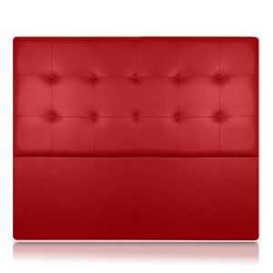 Cabeceros atenea tapizado polipiel rojo 90x120 de sonnomattress