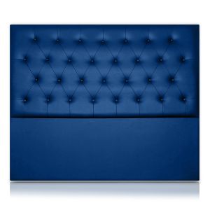 Cabeceros afrodita tapizado polipiel azul 90x120 de sonnomattress