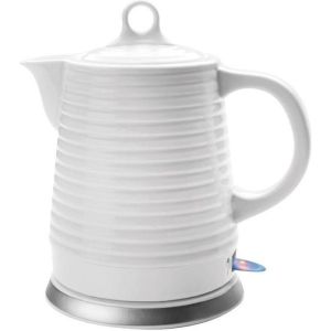 Chaleira elétrica 1l3 cerâmica branca