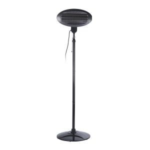 Aquecedor de parede well home com 3 tubos de quartzo