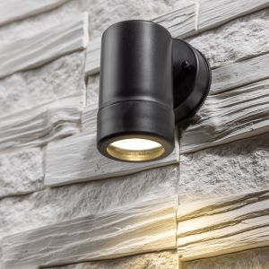 Cgc lighting Aplique de parede exterior, preto, GU10, foco