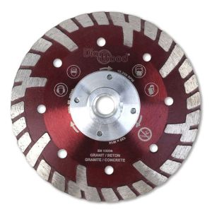 Disco diamantado ultra sonic pro d. 125 x flange m14 x ht. 10 mm - azulejo,