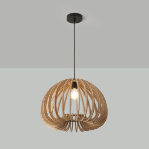 Lâmpada pendente madeira retro ø45 cm "FREYA"-E27